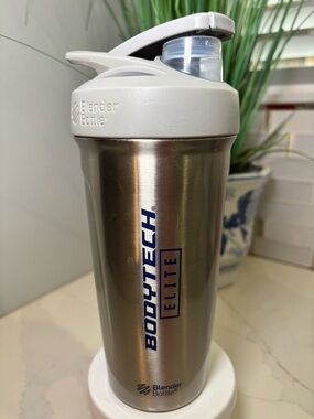 🥤 BodyTech Elite Stainless Steel Blender Bottle - The Vitamin Shoppe Exclusive